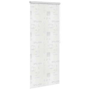vidaXL Duschrollo 120x240 cm Splash-Design 142873