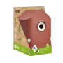 Elho Vogelhaus Cosy, 18 cm, rot-weiß. Modernes Design für Garten- und Balkonvögel.