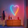 WiZ Flex Strip: 3m LED-Band in Herzform, tunable white & color, smarte Leuchte für indirekte Beleuchtung.