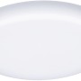 Rundes, weißes Paulmann LED-Einbaupanel Veluna VariFit, 4,5W, für Deckenmontage.