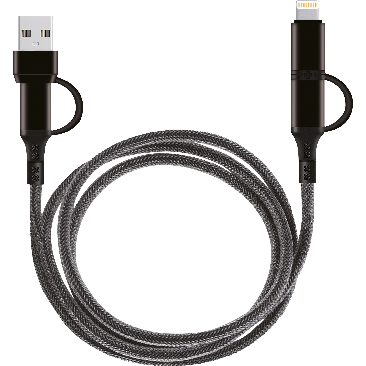 USB Lade- und Datenkabel mit Lightning Connector und USB Typ-C 1 m