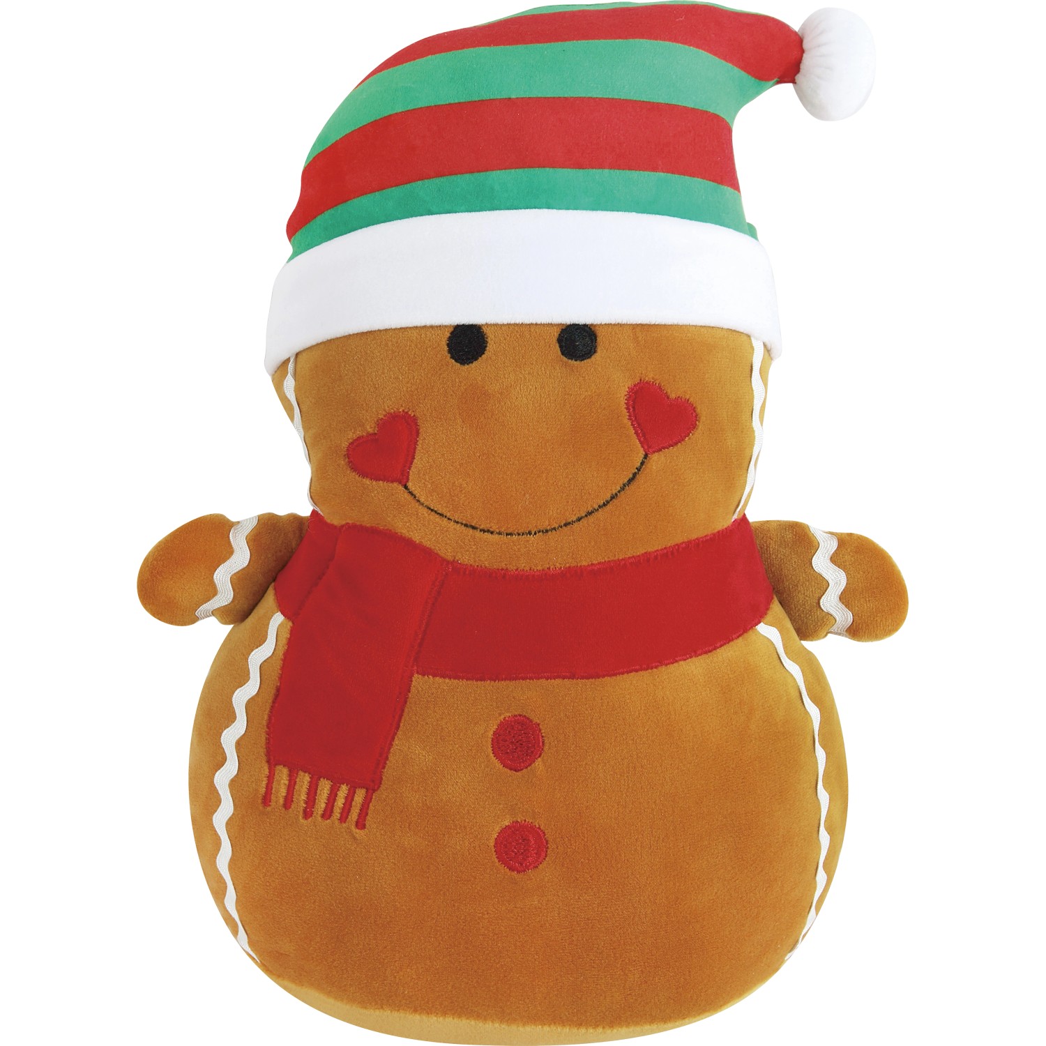 Deko-Figur Lebkuchenmann Stoff 20 cm x 12 cm x 33 cm günstig online kaufen