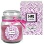 HS Candle Duftkerze Lavendel im Bonbonglas (Ø9cm) mit Schleife und Verpackung.