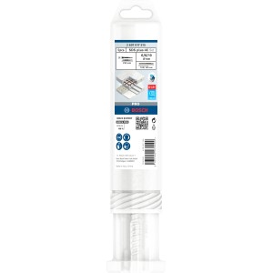 Bosch Meißel- und Bohrerset SDS Plus-4C, 5-teilig, Ø 6-10 mm im transparenten Köcher.