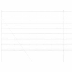vidaXL Wildzaun Feuerverzinkt 1000 x 150 x 0,18 cm Eisen 42005800