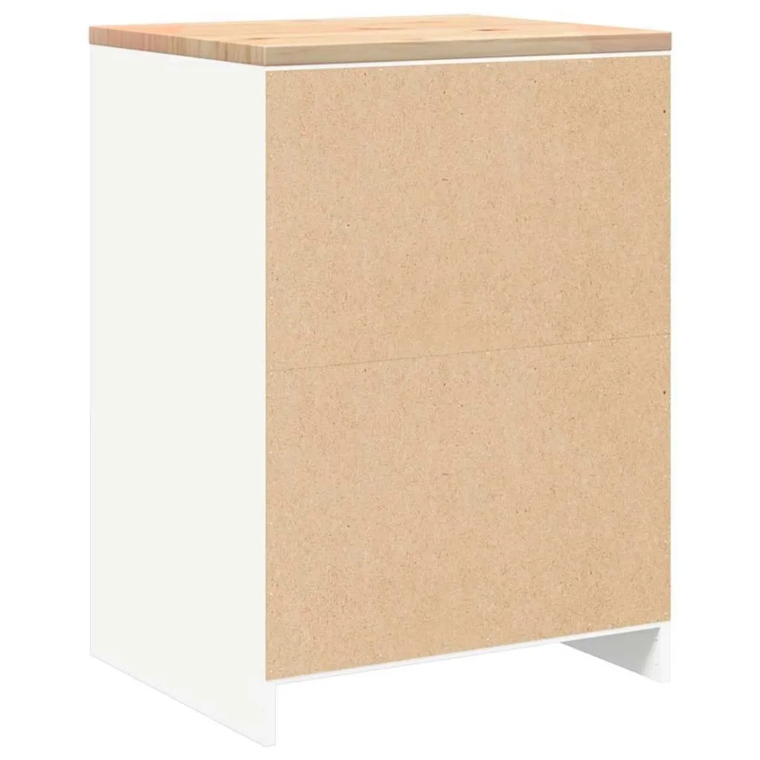 vidaXL Garagen-Aufbewahrungsschrank Weiß 60x51x85 cm Massivholz Kiefer 860571_8