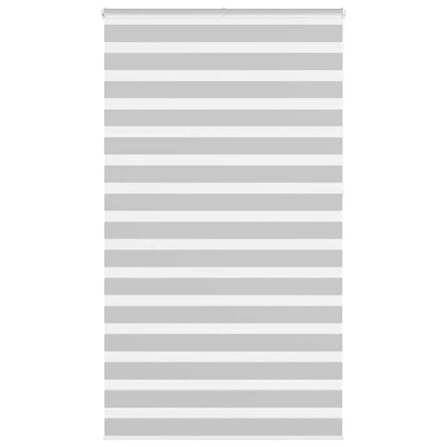 vidaXL Doppelrollo Hellgrau 135x230 cm Stoffbreite 130,9 cm Polyester 40145 günstig online kaufen