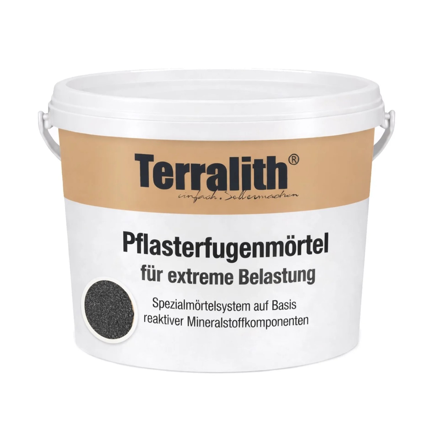 Terralith 2k Pflasterfugenmörtel Extrem 26,5 kg Schwarz
