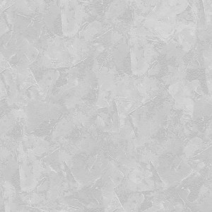 Graue Vliestapete in Betonoptik mit Putzstruktur für die Küche.