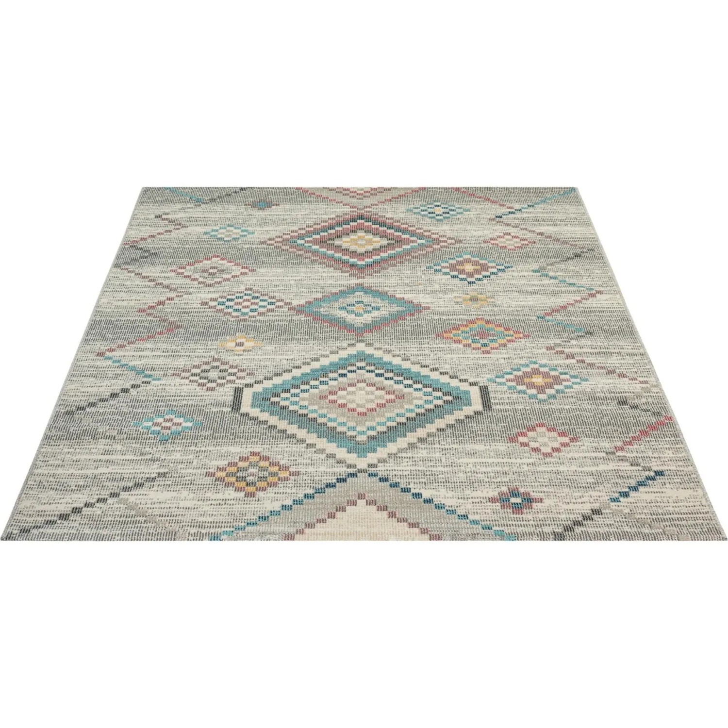 Floornovo Indoor & Outdoor Teppich Nr. 184 Beige Gemustert 150 x 80 cm günstig online kaufen