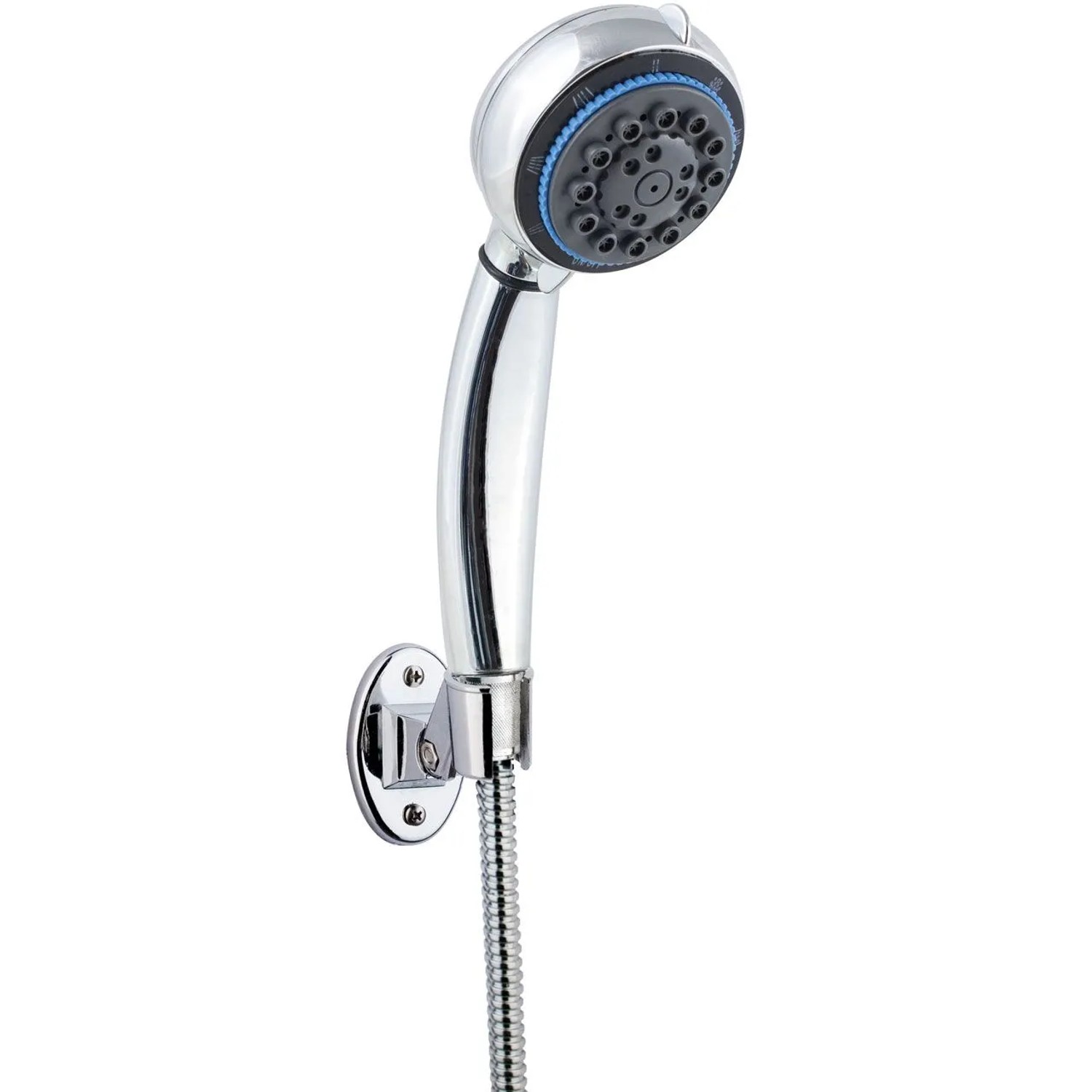 Euroshowers Duschpaket Atlantic Chrom mit 150 cm Schlauch