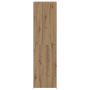 Zwei Highboards vidaXL, Artisan-Eiche, 50x42,5x185 cm, Wohnzimmerschränke mit Tür und Stauraum.