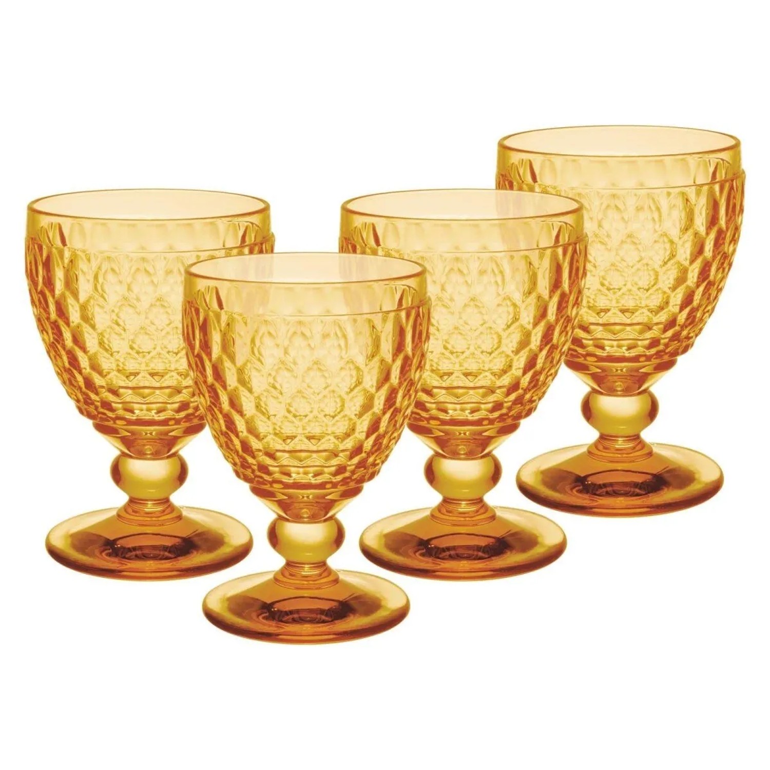 Villeroy & Boch Boston Coloured Wasserglas 250 ml 4er Set Saffron