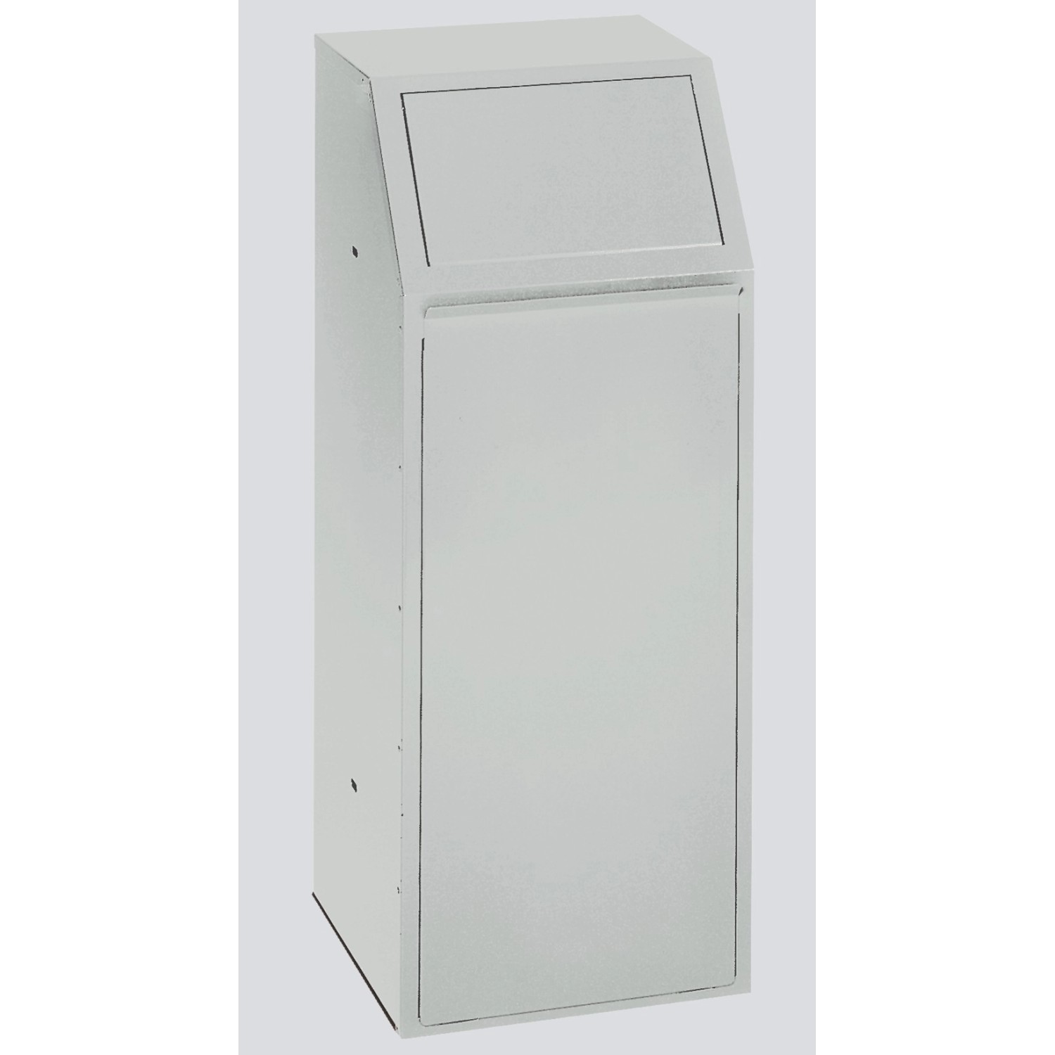 PROREGAL Robuster Wertstoffsammler Mit Einwurfklappe Selbstschließend 68 Li günstig online kaufen