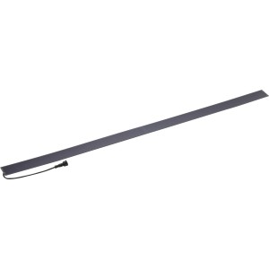 Solar-Paneel für Aventura Gelenkarmmarkise als Ersatzteil. Flaches, graues Paneel mit Kabel.