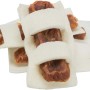 Jollypaw Chicken Snack mit Rinderhaut, Hunde-Belohnungssnack, glutenfrei, 50g