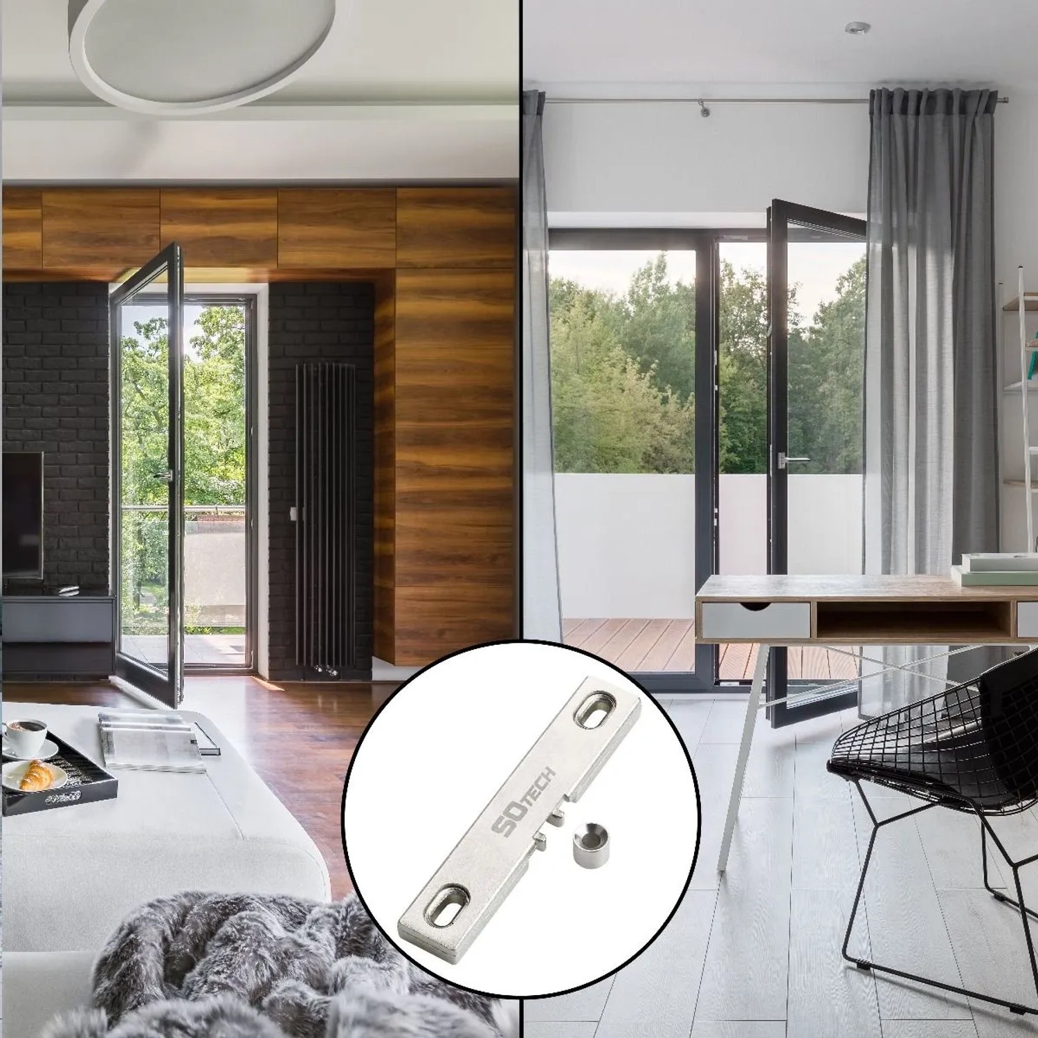 SOTECH Universalschnäpper für Balkontüren und Fenster_2
