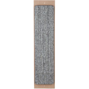 Graues Jollypaw Kratzbrett XL, 17x70 cm, für Katzen zum Krallenwetzen.