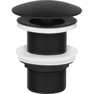 baliv Schaftventil SV-3420 in Schwarz-Matt für Waschtische.