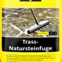 Sakret Trass-Natursteinfuge Grau 25kg im gelben Sack. Fugenmörtel für Naturstein.