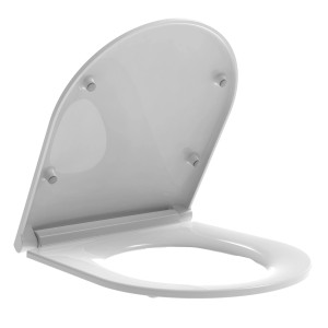 Domberg WC-Sitz für WC DB1001, Duroplast, mit Absenkautomatik und Schnellabnahme.