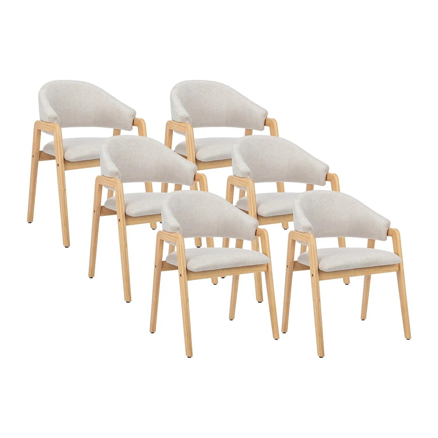 Vente-unique Stuhl Soluna Beige 56 cm