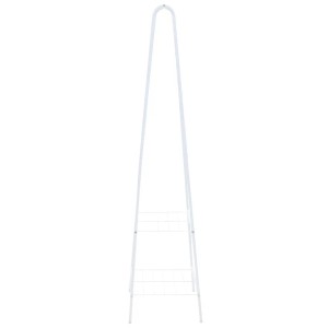 vidaXL Kleiderständer 59 x 35 x 150 cm Weiß 246725