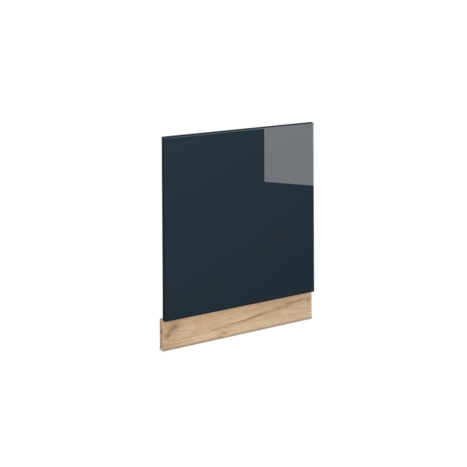 Vicco Frontblende Fame-Line Dunkelblau Hochglanz 60 cm ohne Arbeitsplatte