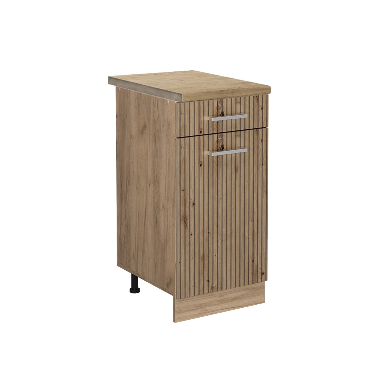 Vicco Küchenunterschrank R-Line Artisan-Eiche/Goldkraft Eiche 40 cm AP Eiche
