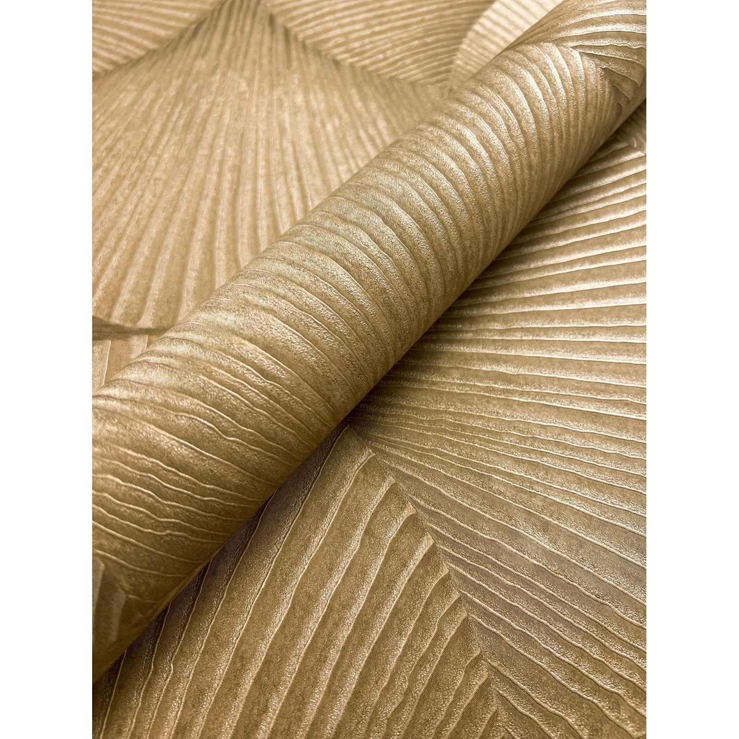 Newroom Vliestapete Lorrie Gold Muster Glamour FSC® günstig online kaufen