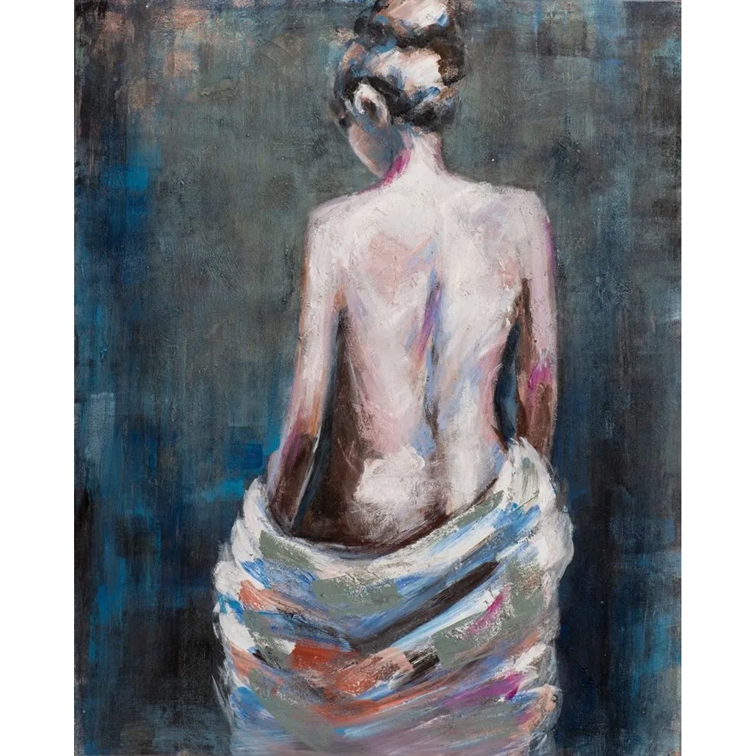 Art Universe Leinwandbild Akt einer Frau 70 x 100 cm