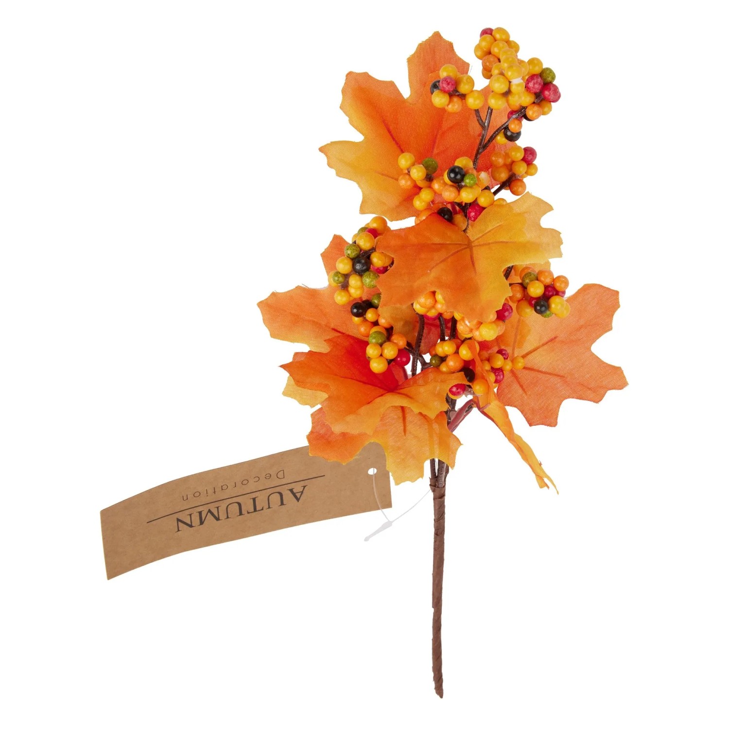 Beerenzweige 30 cm Orange