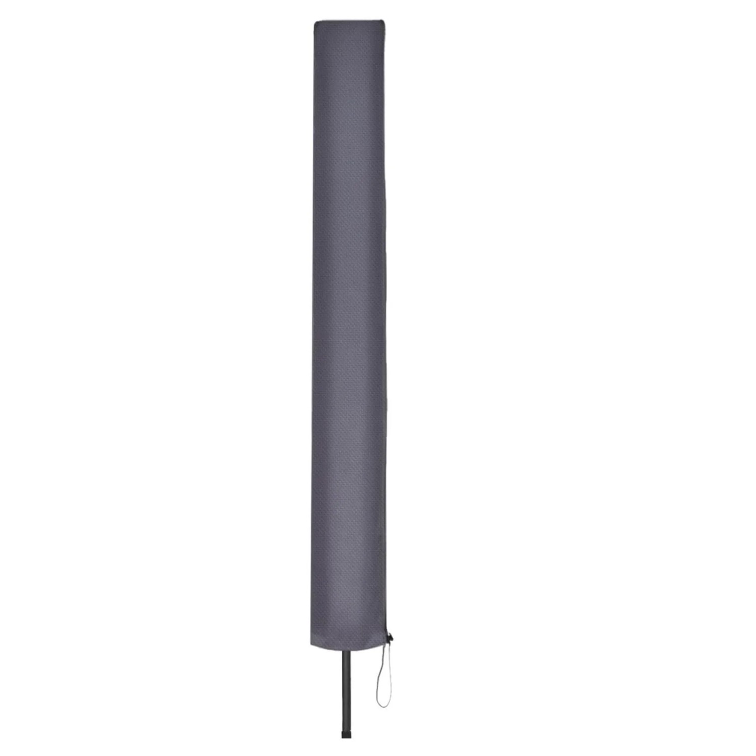 Graue osoltus Sonnenschirm Schutzhülle Comfort, 200 cm, aus 600D Polyester Oxford Gewebe mit Reißverschluss.