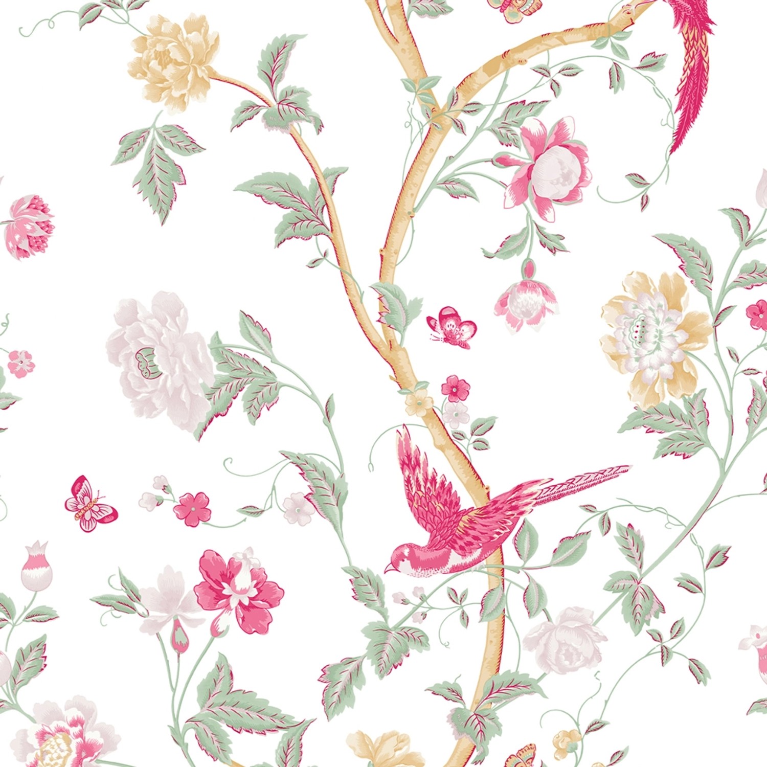 Laura Ashley Vliestapete Summer Palace Peony 10,05 x 0,52 m