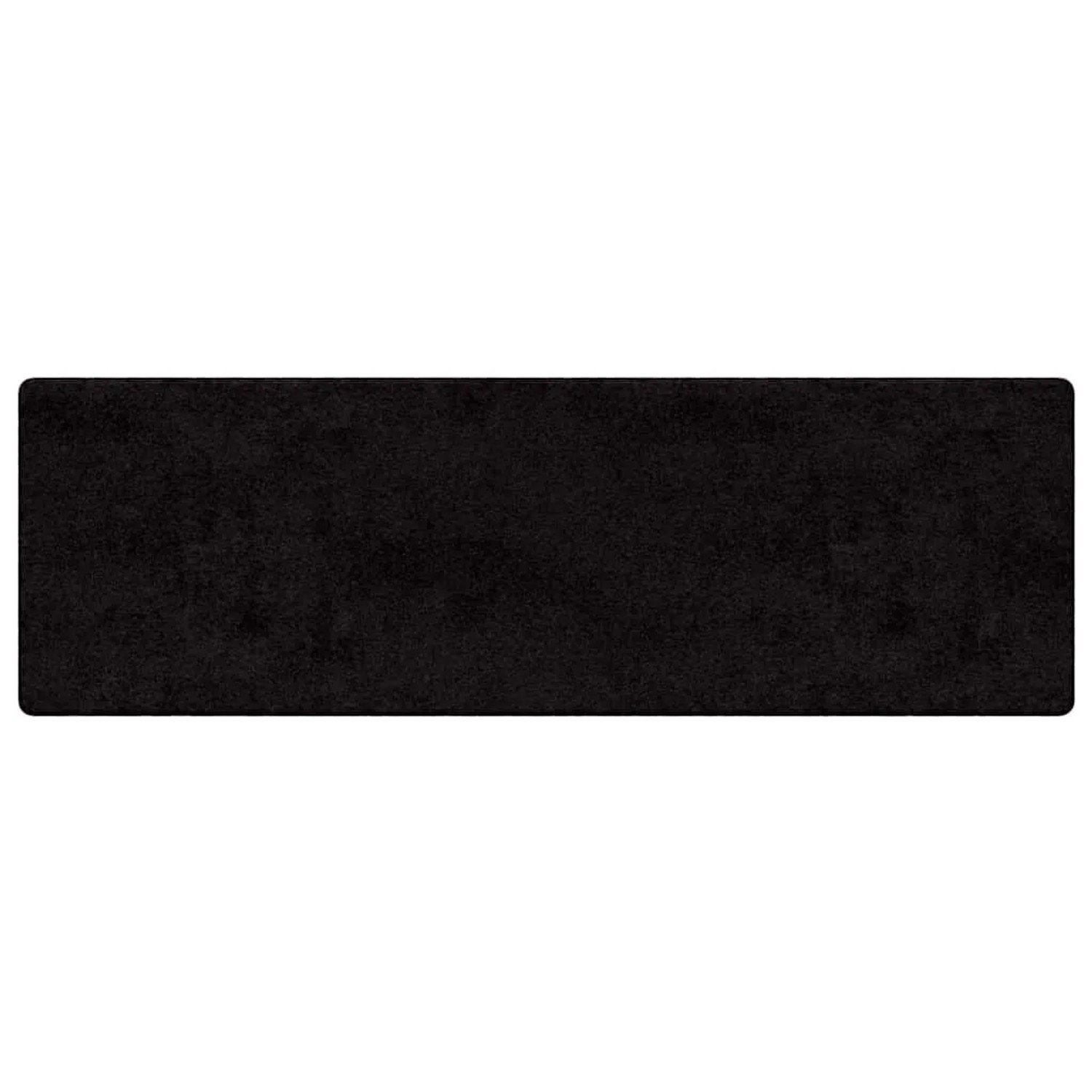 vidaXL Teppichläufer Schwarz 100 x 300 cm 100% Polypropylen Tuft 42011414 günstig online kaufen