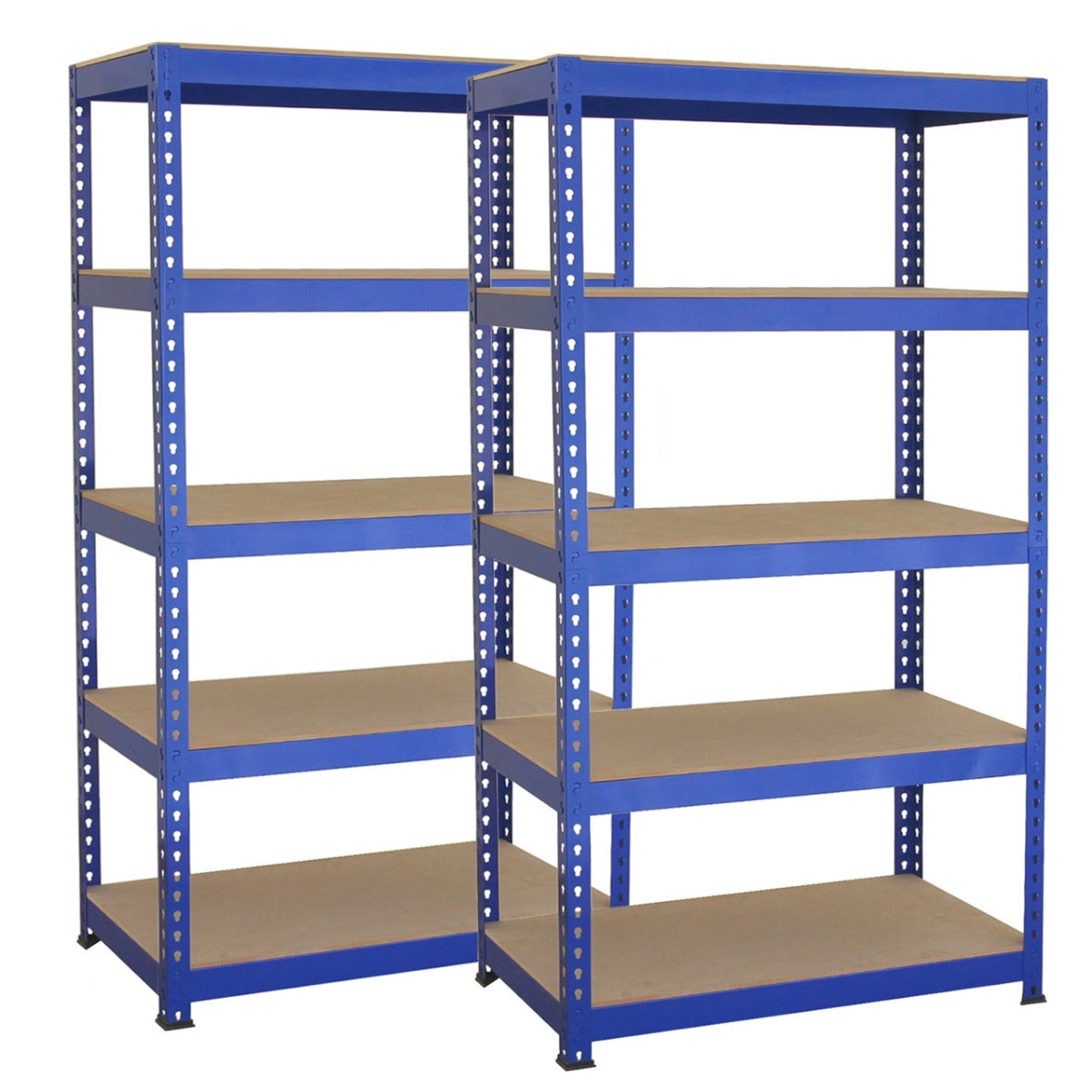 Monstershop 2 x T-RAX Blaue Lagerregale 75cm x 150cm x 30cm günstig online kaufen