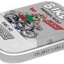 Nostalgic-Art Pillendose mit Biker-Motiv, Metalldose für Küche und unterwegs.