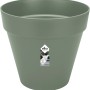 Elho Loft Urban Pflanzkübel, rund, Ø 48,5 cm, Pistaziengrün, mit Rollen.