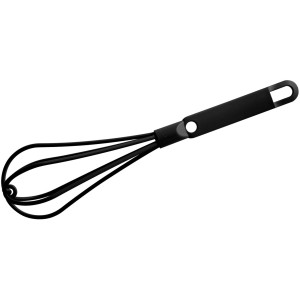 Fackelmann Schneebesen, 29,5 cm, schwarz-weiß, Küchenhelfer zum Rühren und Schlagen.