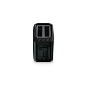 Schwarzer Braun PurEase Kompakt-Toaster HT 3010 BK für Haushaltsgeräte.