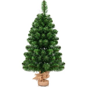 Costway Mini Künstlicher Weihnachtsbaum 90 cm