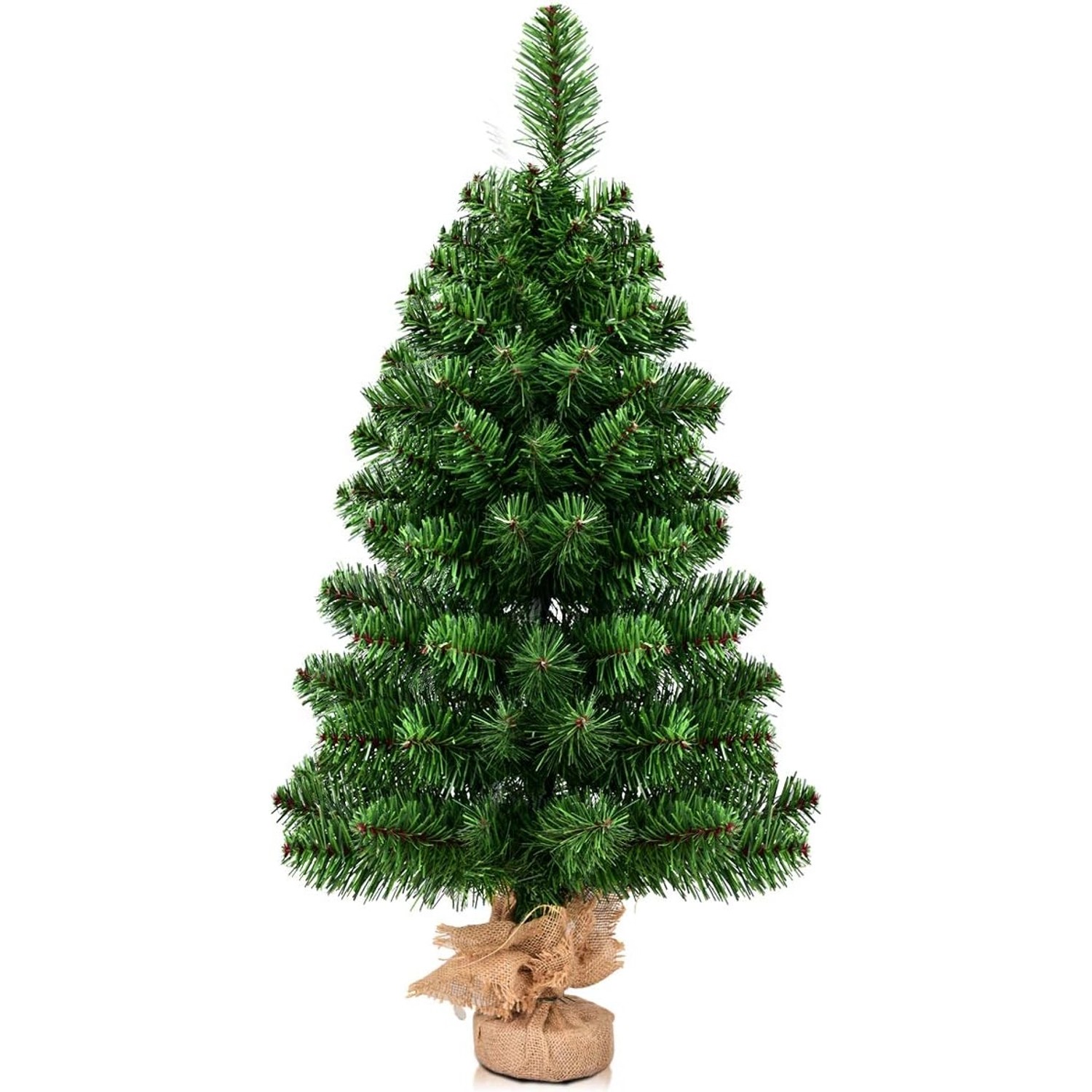 Costway Mini Künstlicher Weihnachtsbaum 90 cm