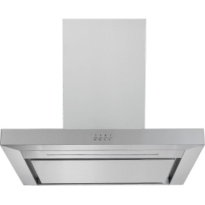 PKM Dunstabzugshaube T1-60A++IXEZ ++ aus Edelstahl für die Wandmontage.