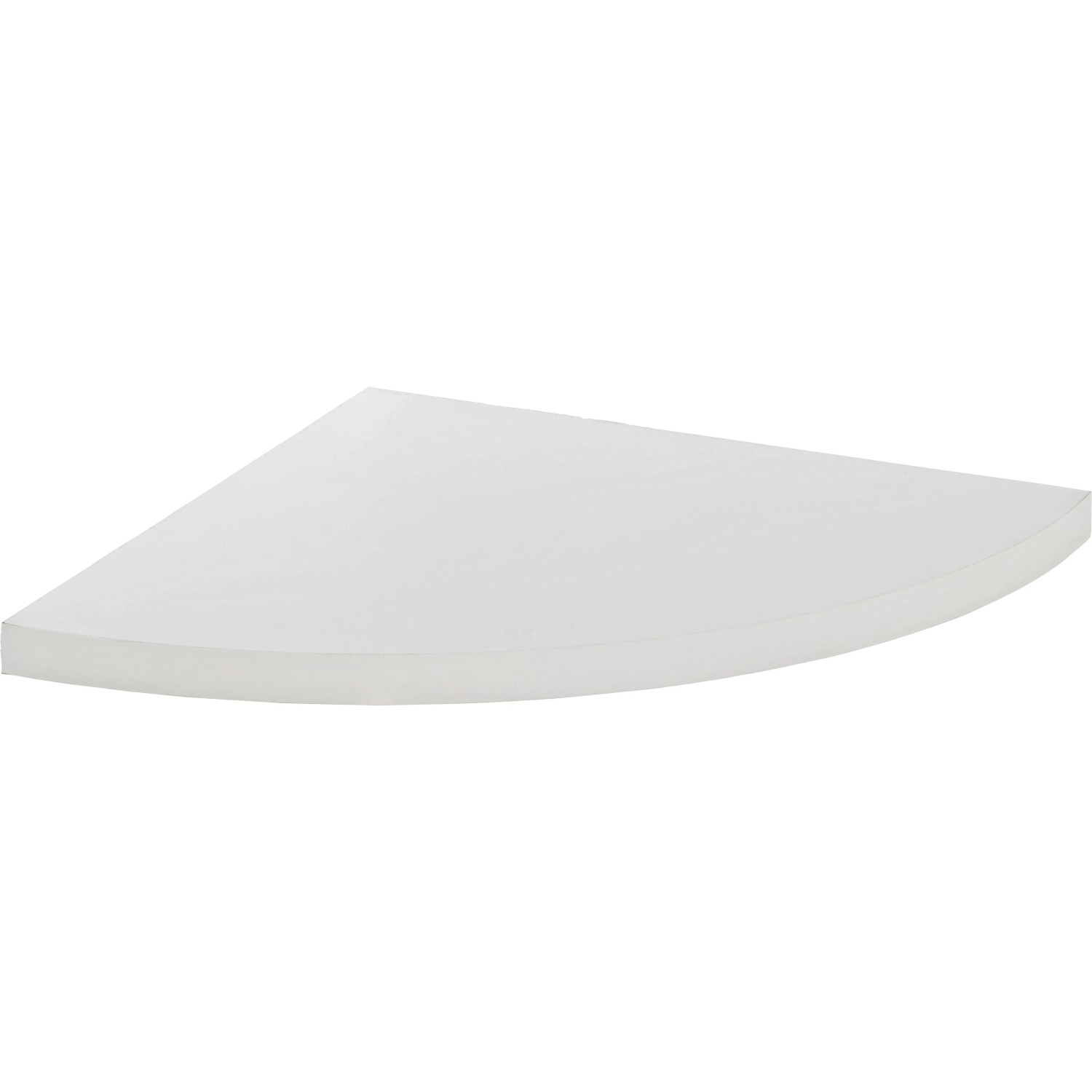 Weißer OBI Viertelboden, 1,8x30x30 cm, für Regale und Möbelbau.