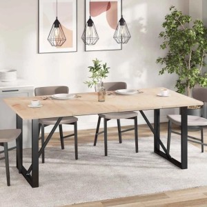 vidaXL Tischplatten 4 Stk 100x50x2,5 cm Rechteckig Massivholz Kiefer 847436