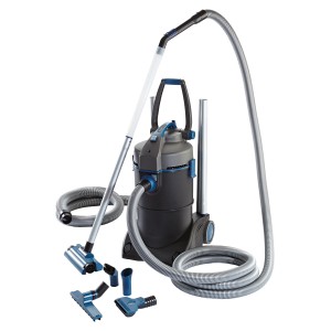 Oase PondoVac 4 Teich- und Poolsauger mit Zubehör für die Teichpflege und Reinigung.