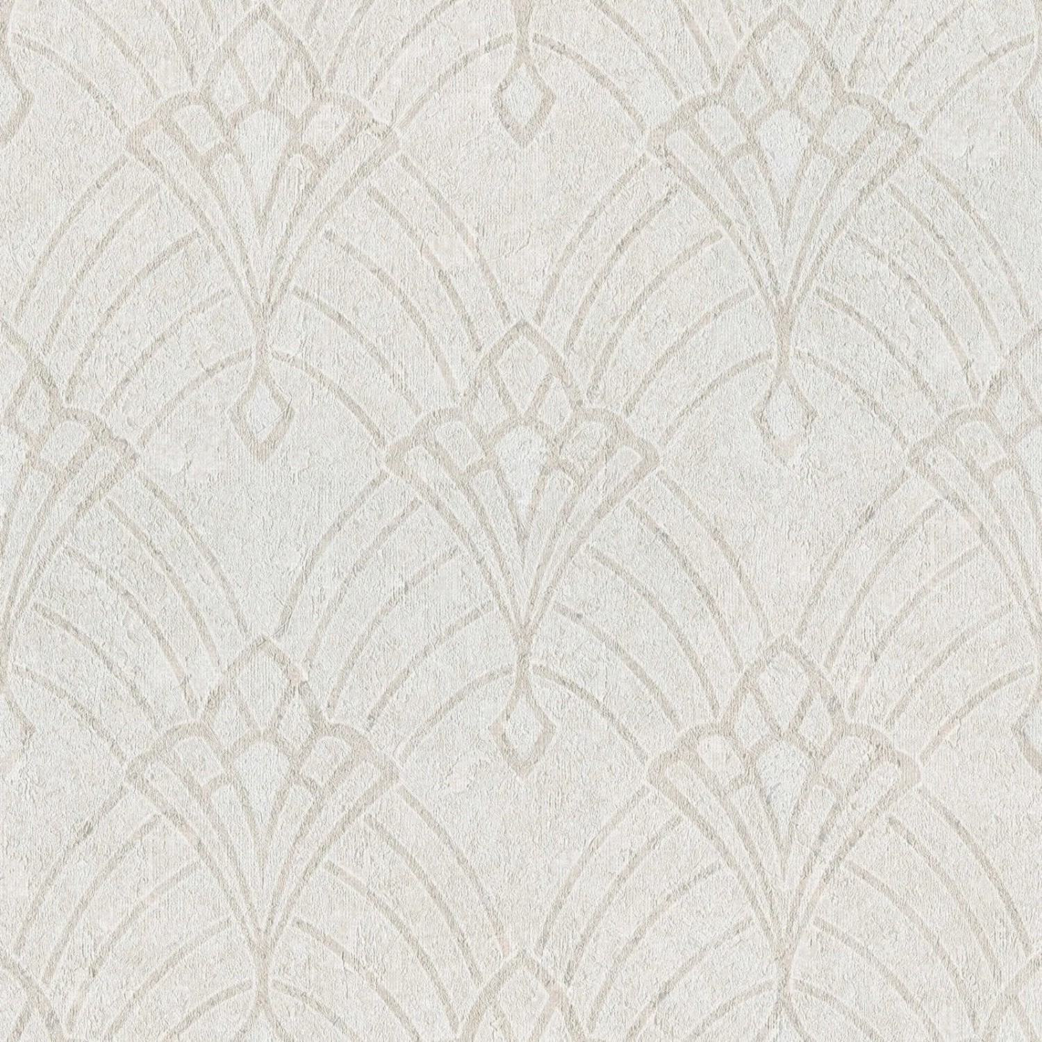 Tadessi Tapete Art Deco M1-No.703 Vliestapete in Creme