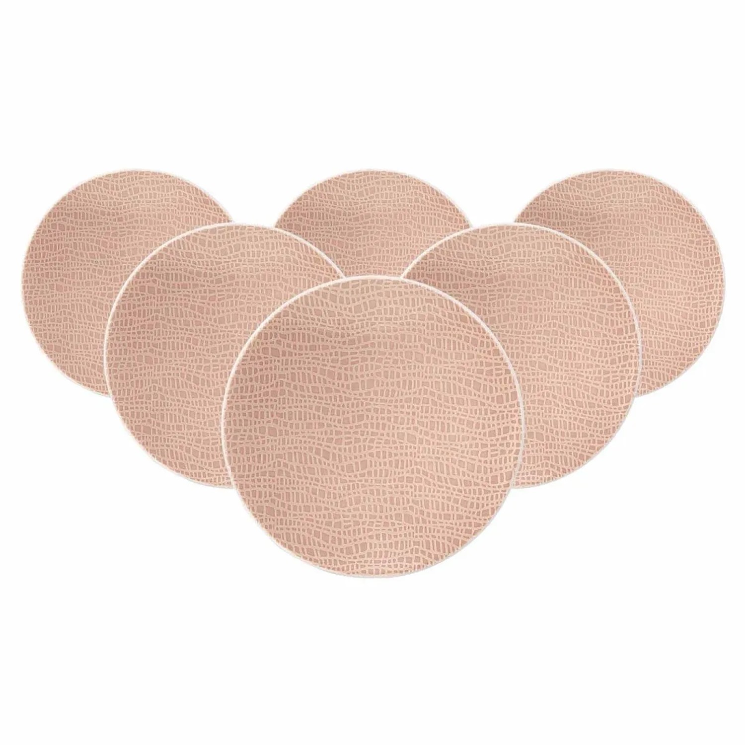 Seltmann Weiden Life Fashion Brotteller 16,5 cm 6er Set Posh Rose