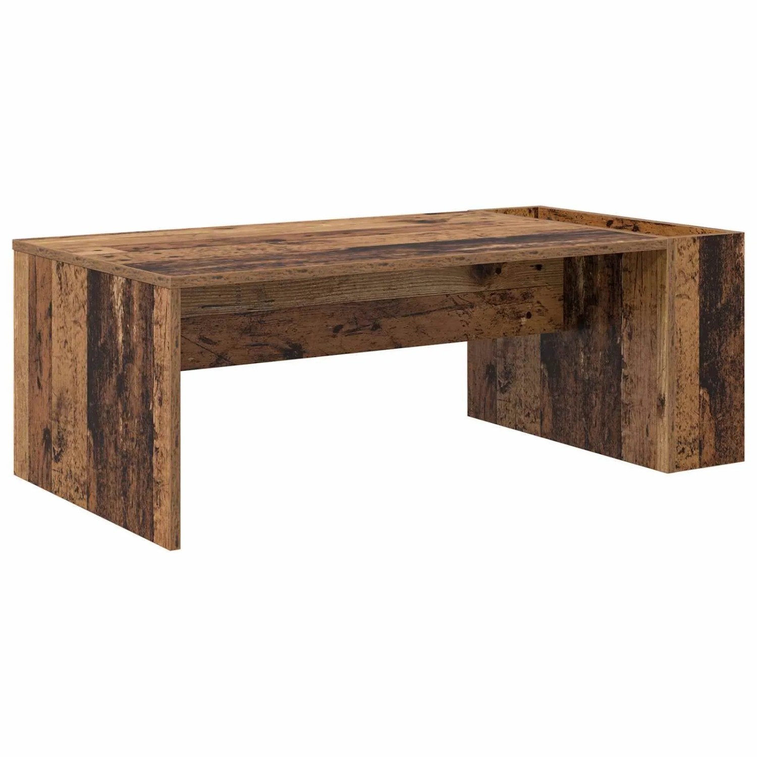 vidaXL Couchtisch Altholz 95 x 50 x 34 cm Holzwerkstoff 8000170 günstig online kaufen