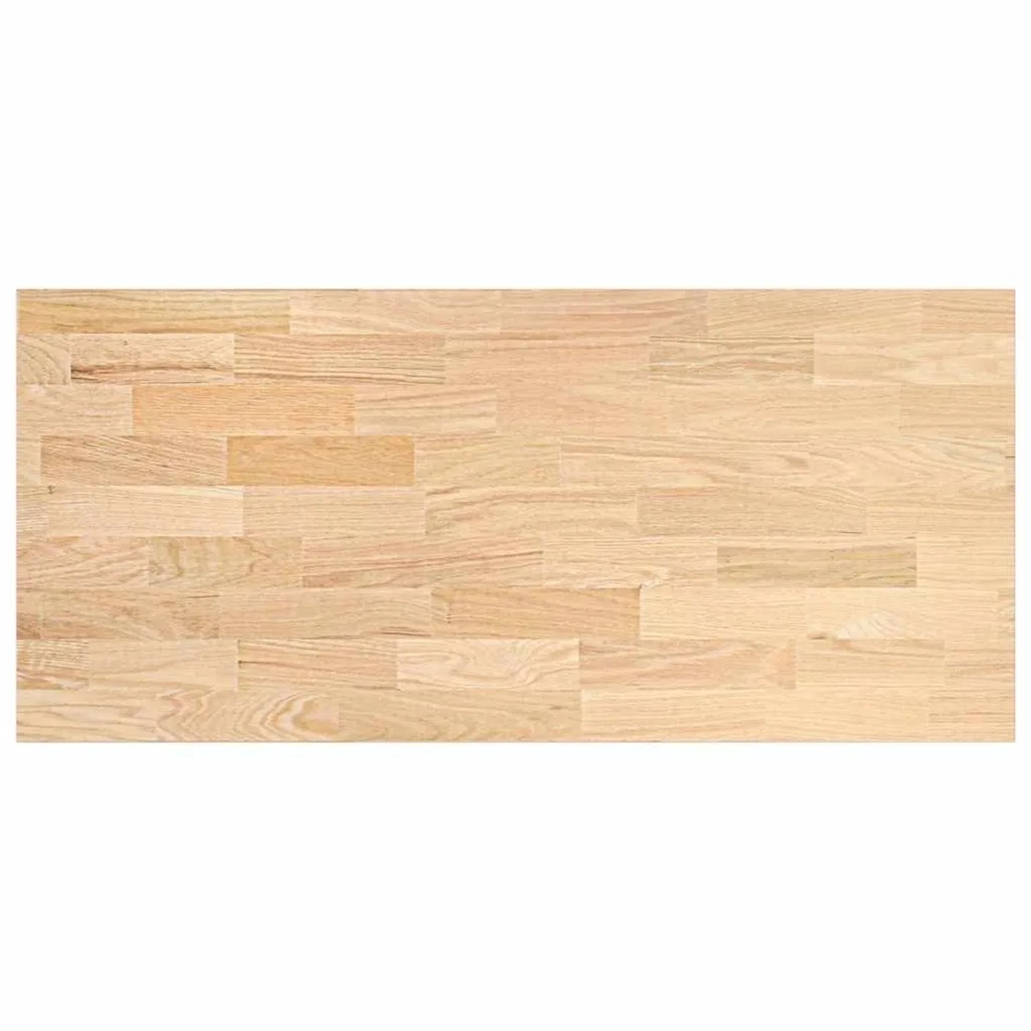 vidaXL Küchenarbeitsplatte 140x63,5x4 cm Massivholz Eiche Rechteckig 4009006